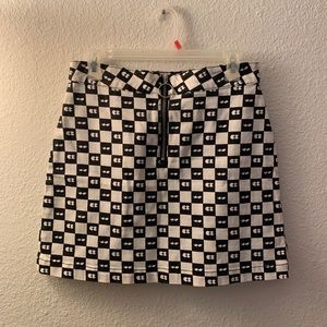 Vans x Lazy Oaf 1/2 Zip Eyes Skirt